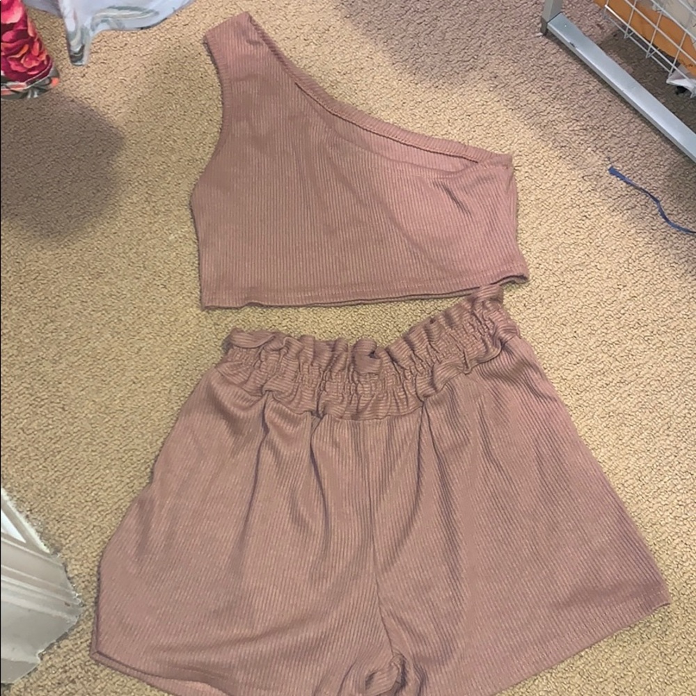 SHEIN two piece set.